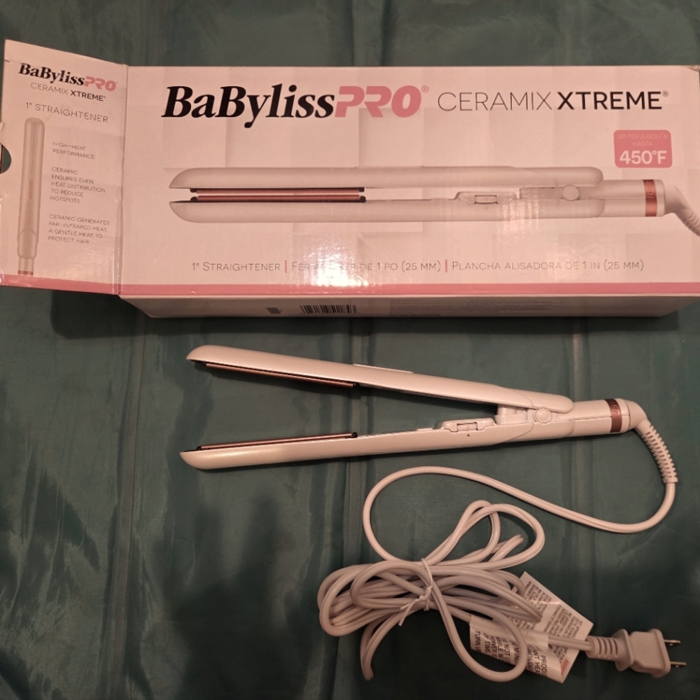 BaBylissPRO Ceramix Xtreme Hair Straightener NWT